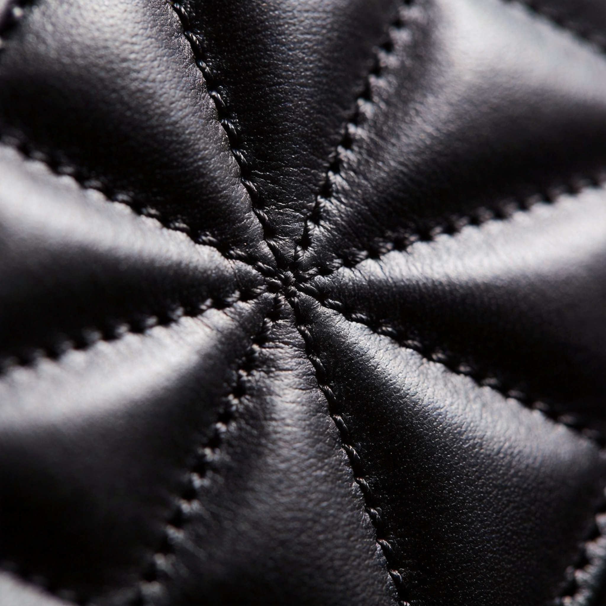 Saffiano leather detail close-up